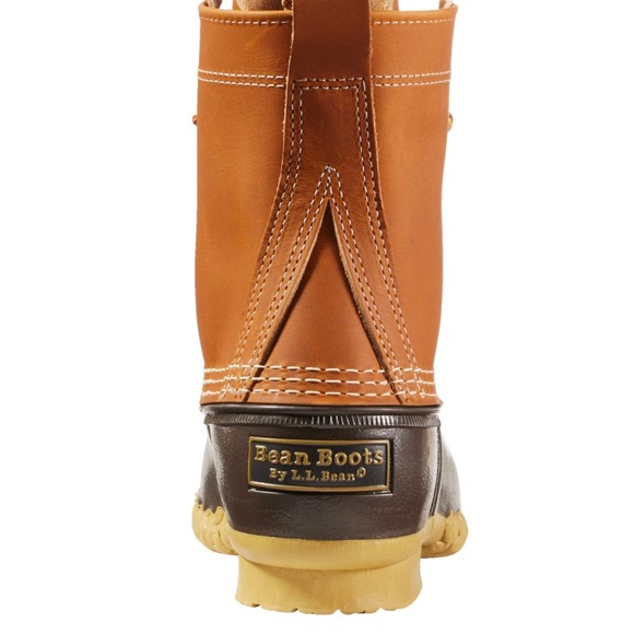 L.L. Bean Duck Boots - Brown and Tan - Picture 3 of 7